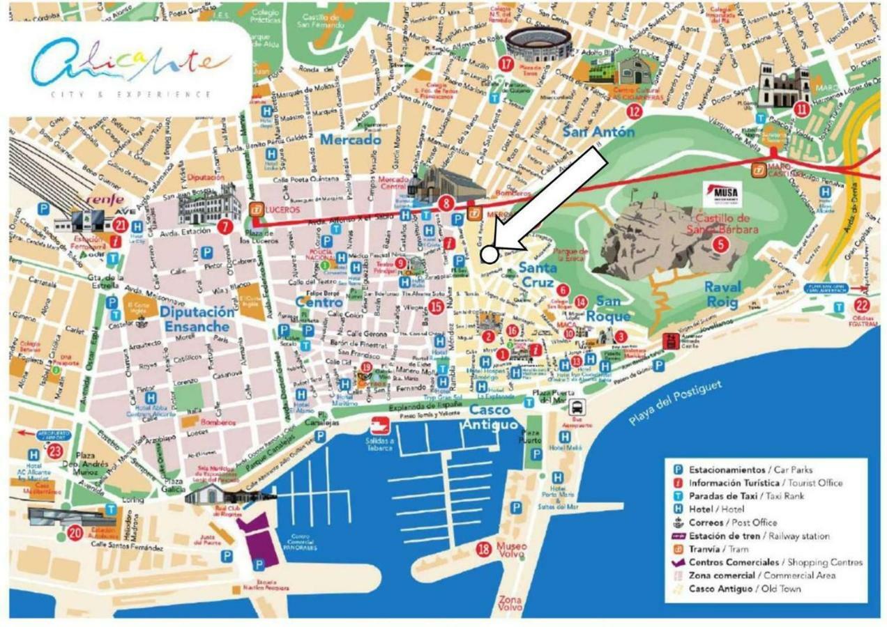 San Cristobal Apartment - Alicante City Center المظهر الخارجي الصورة